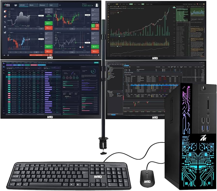 Crypto Trading Monitors