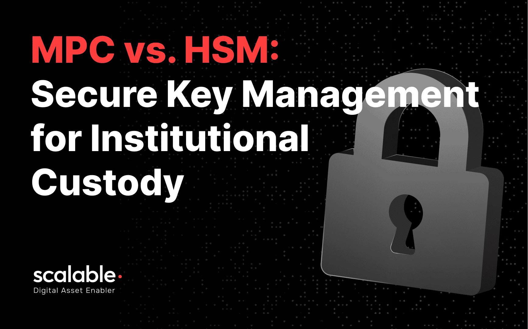 Hardware Security Module for Institutional Custody